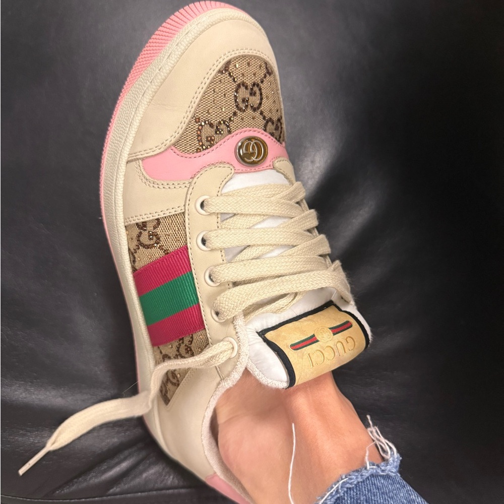 GUCCI crystal screener sneaker - Picture 5 of 5